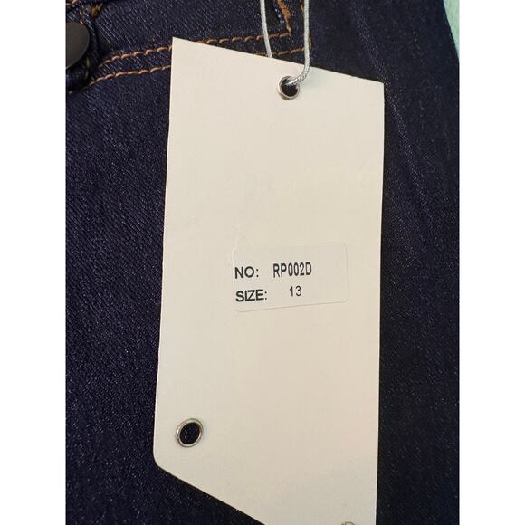 Exocet Women’s Size 13 Dark Wash Denim Jeans 32x32 - Picture 2 of 4